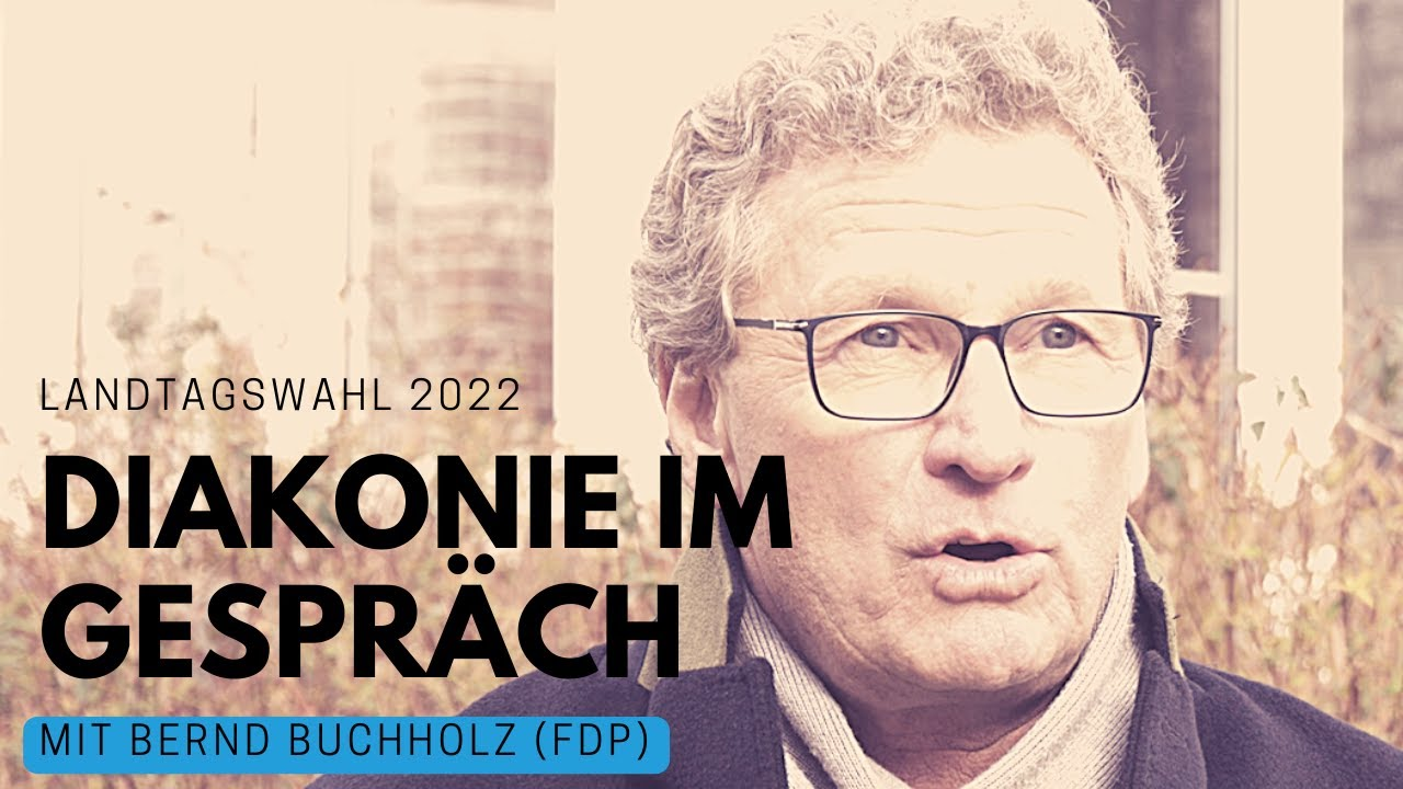 Landtagswahl 2022: Diakonie im Gespräch mit Bernd Buchholz (FDP)